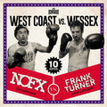 the album cover for NOFX - West Coast Vs. Wessex [LP]