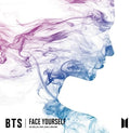 the album cover for BTS - Face Yourself [Limited Edition CD/Blu-ray]