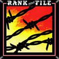 the album cover for Rank & File - Sundown