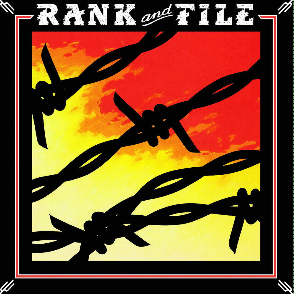 the album cover for Rank & File - Sundown