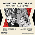 the album cover for Carlson / Karis - Morton Feldman