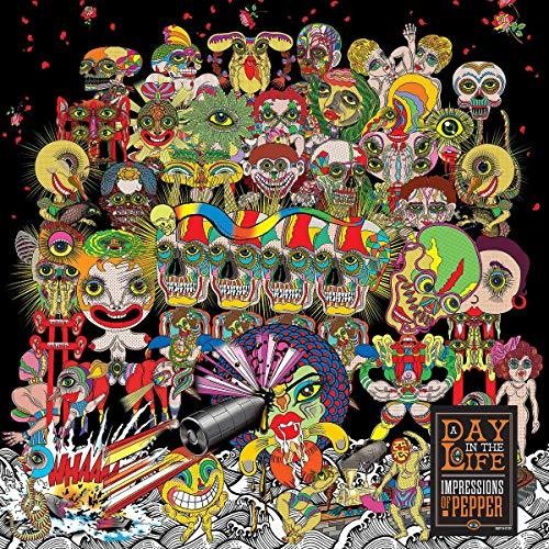 the album cover for Various Artists - A Day In The Life: Impressions Of Pepper (Various Artists)