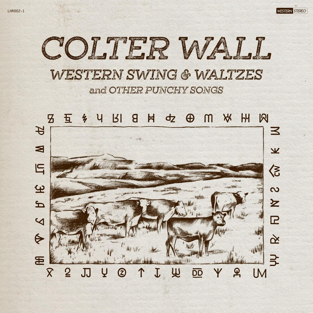 the album cover for Colter Wall - Western Swing & Waltzes And Other Punchy Songs