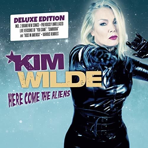 the album cover for Kim Wilde - Here Come The Aliens [Deluxe] (Uk)