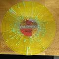 the album cover for King Gizzard & The Lizard Wizard - Sketches Of Brunswick East [Yellow w/ Blue Splatter LP]