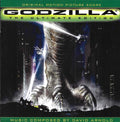 the album cover for David Arnold - Godzilla (Original Motion Picture Soundtrack)