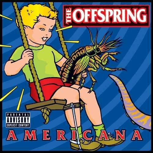 the album cover for The Offspring - Americana [Red LP]