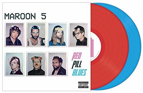 the album cover for Maroon 5 - Red Pill Blues [Red/Blue 2LP]