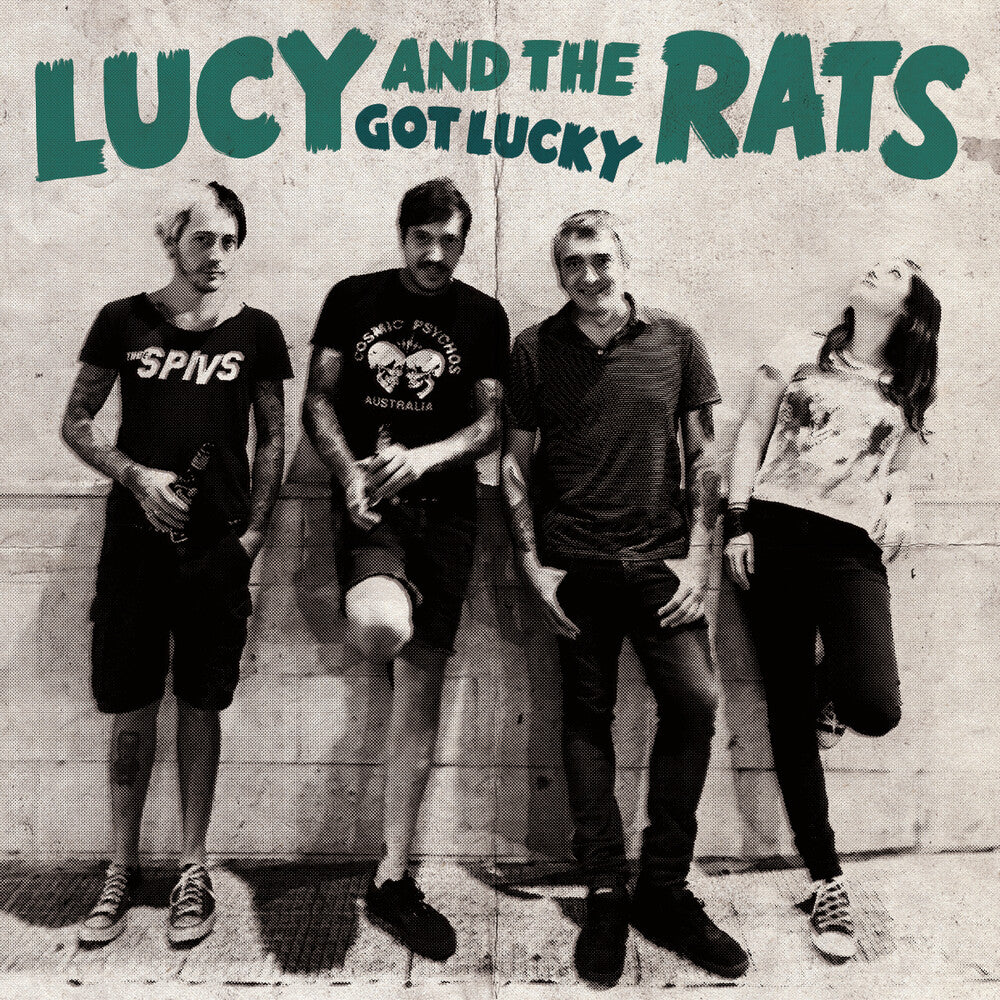 the album cover for Lucy And The Rats - Got Lucky