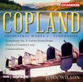 the album cover for Copland / Bbc Philharmonic - Orchestral Works 4