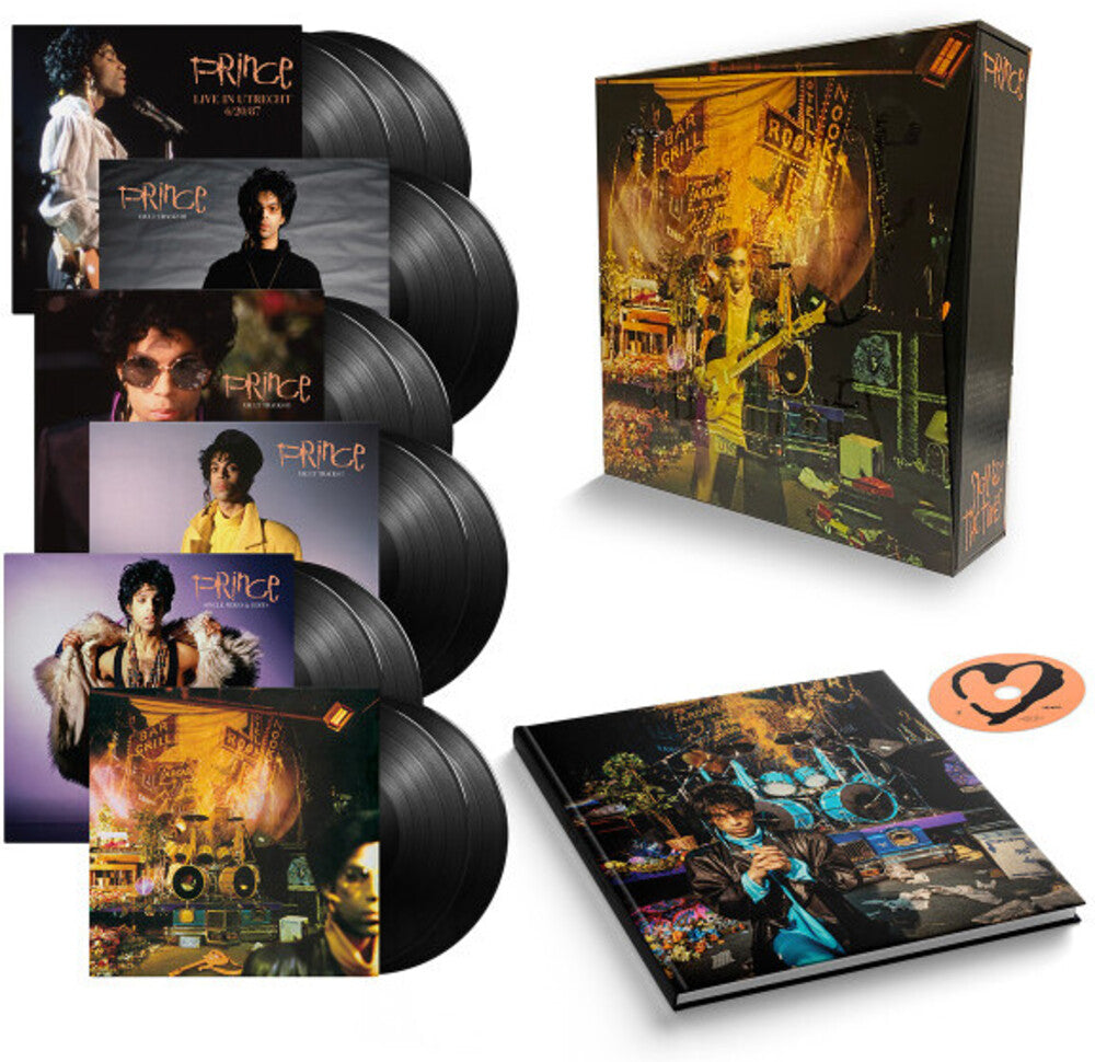 the album cover for Prince - Sign O’ The Times: Remastered [Super Deluxe Edition 13LP + DVD]