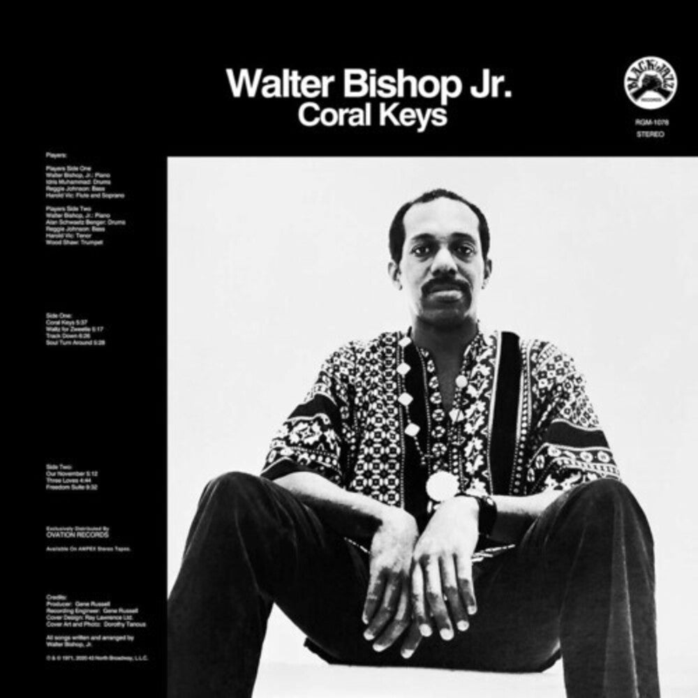 the album cover for Walter Bishop, Jr. - Coral Keys [Remastered]