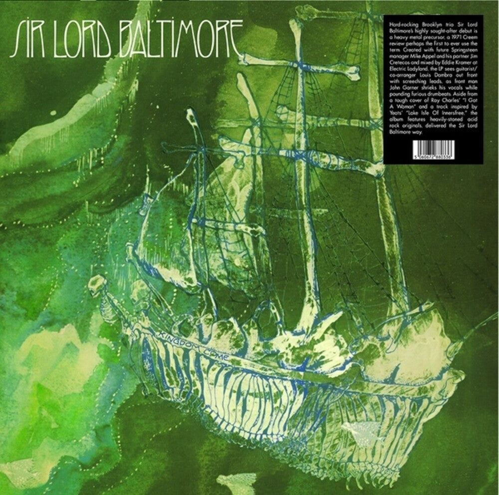 the album cover for Sir Lord Baltimore - Kingdom Come
