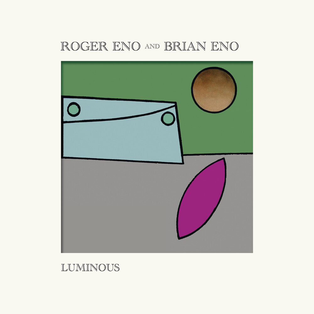 the album cover for Roger Eno and Brian Eno - Luminous [LP]