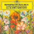 the album cover for Claudio Abbado / London Symphpny Orchestra - Rossini Overtures