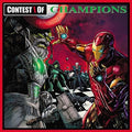 the album cover for Gza - Liquid Swords [Marvel Edition Seaglass 2LP]