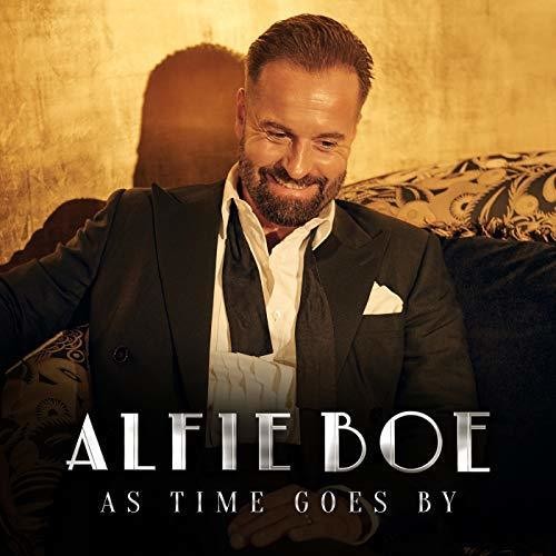 the album cover for Alfie Boe - As Time Goes By