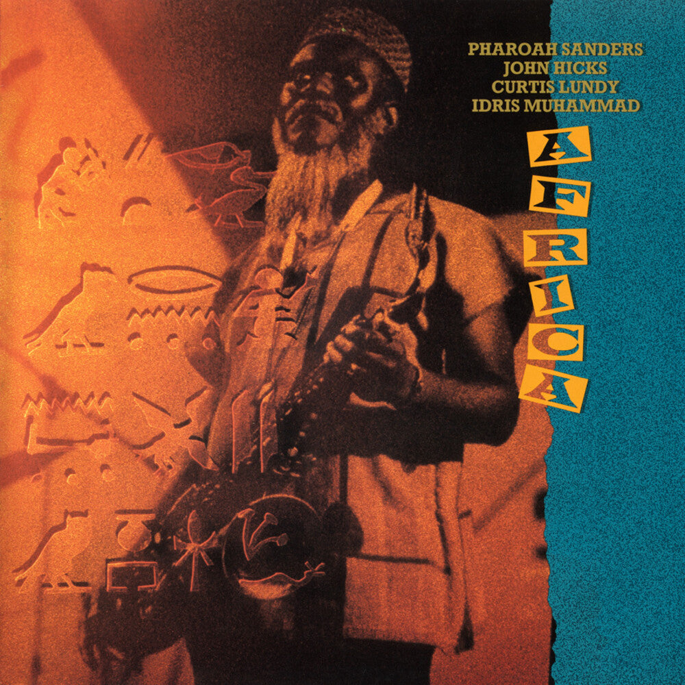 the album cover for Pharoah Sanders & Idris Muhammad - Africa (Bonus Tracks) [Limited Edition] [180 Gram] [Reissue]
