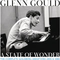 the album cover for Glenn Gould - State of Wonder - the Complete Goldberg Variations