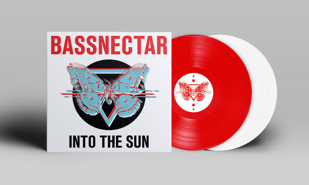 the album cover for Bassnectar - Into The Sun [Red/White 2LP]