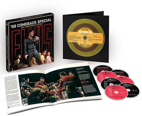 the album cover for Elvis Presley - 68 Comeback Special (50th Anniversary Edition)