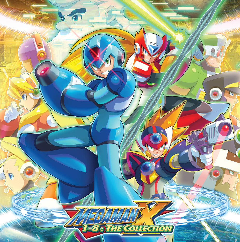 the album cover for Capcom Sound Team - Mega Man X 1-8: The Collection