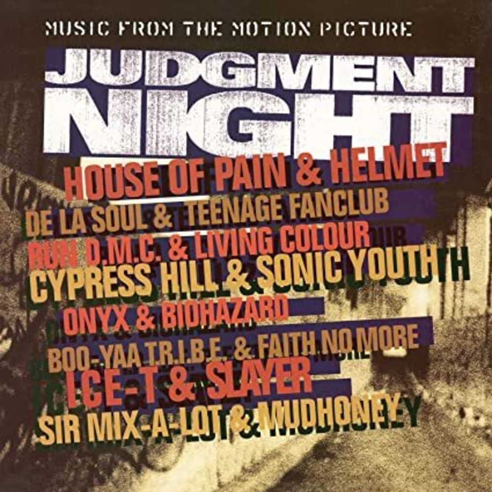 the album cover for Judgment Night / OST Colv Ltd Ogv Org - Judgment Night / O.S.T. [Colored Vinyl] [Limited Edition] [180 Gram] (Org)