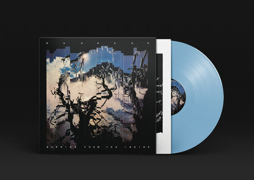 the album cover for Bauhaus - Burning From The Inside [Import Limited Edition Blue LP]