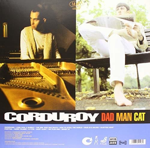 the album cover for Corduroy - Dad Man Cat