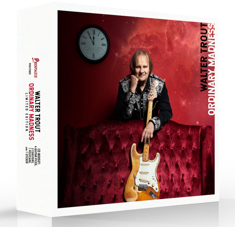 the album cover for Walter Trout - Ordinary Madness [Deluxe Edition]