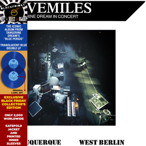 the album cover for Tangerine Dream - Livemiles