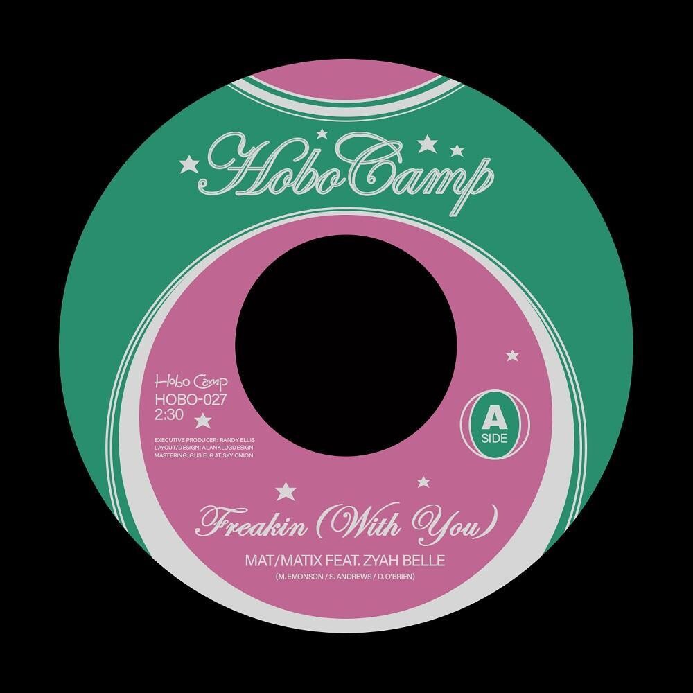 the album cover for Mat/Matix / Zyah Belle / Boydude - Freakin' (With You) / You Make It Strange