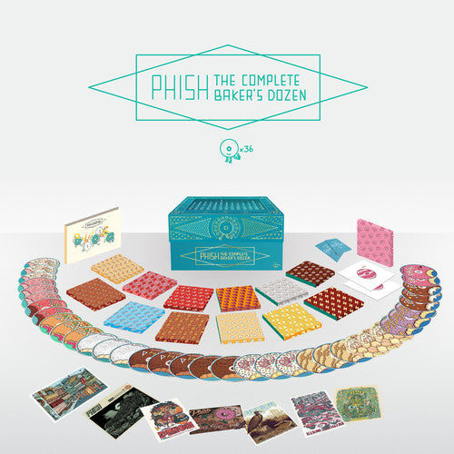 the album cover for Phish - Complete Baker's Dozen (W/Book) (Box) [Indie Exclusive]