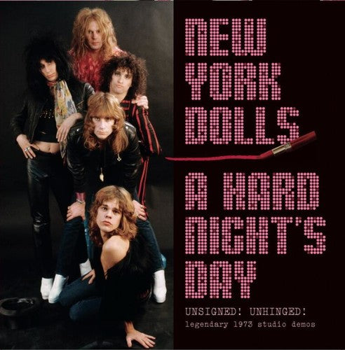 the album cover for New York Dolls - Hard Nights Day