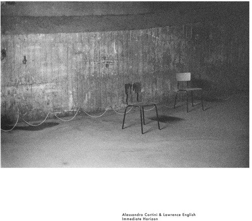 the album cover for Alessandro Cortini & Lawrence English - Immediate Horizon