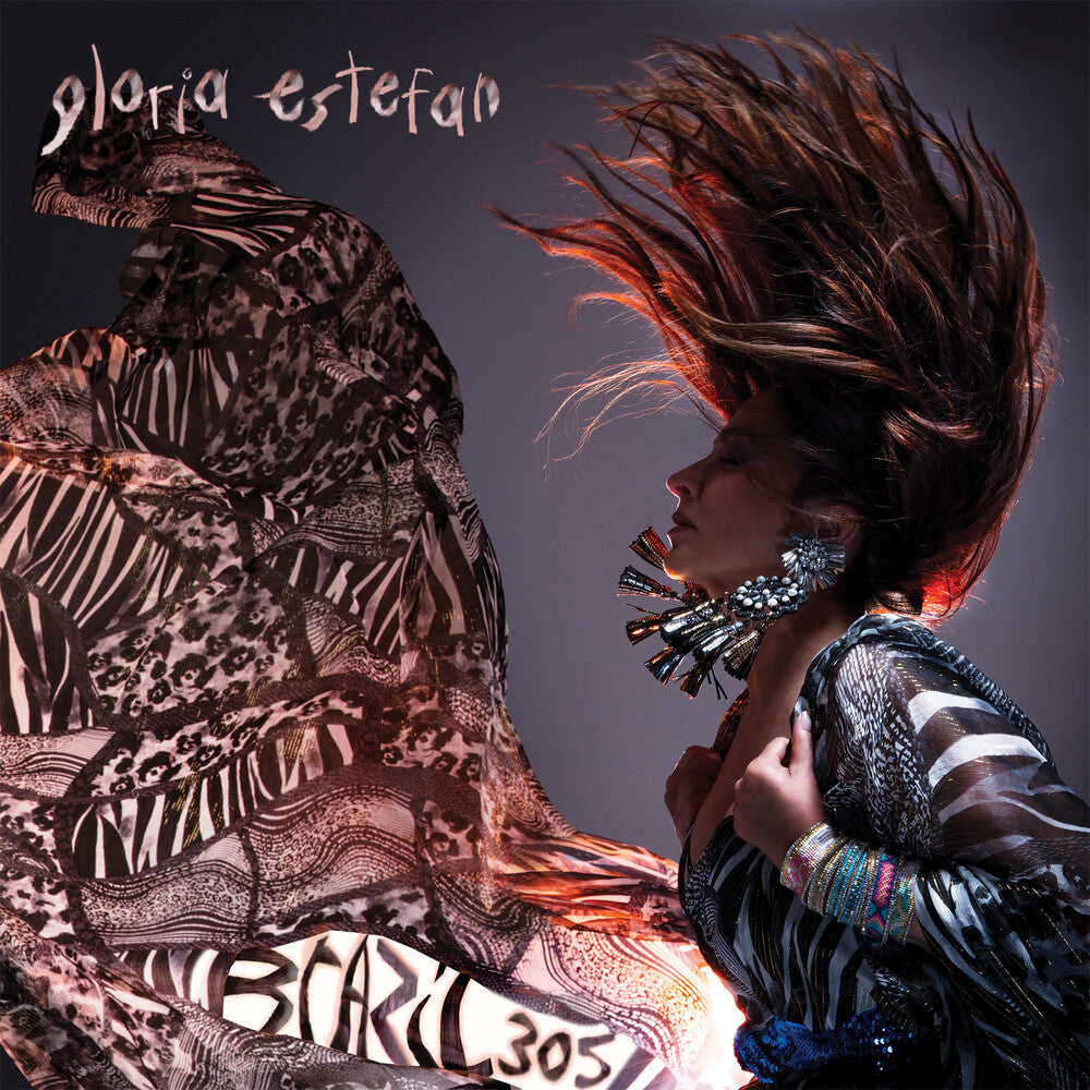 the album cover for Gloria Estefan - Brazil305