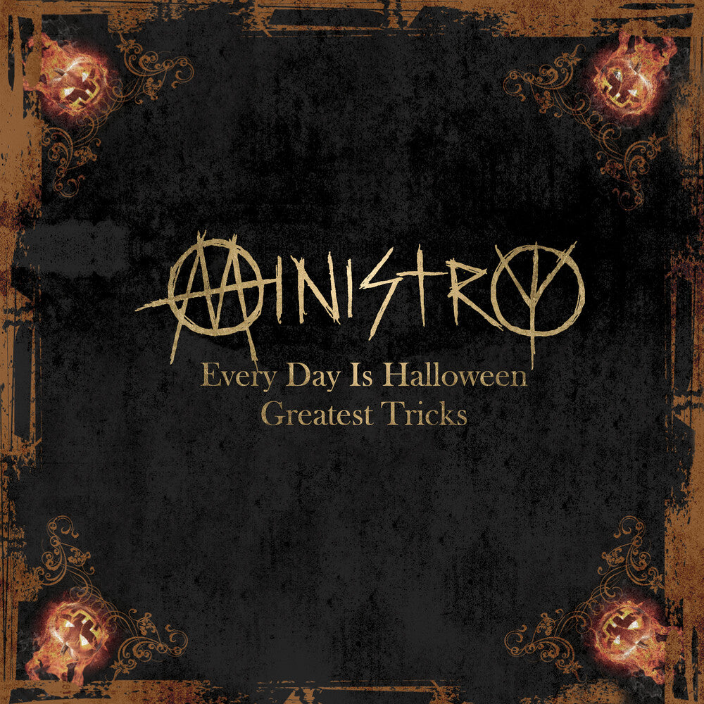 the album cover for Ministry - Every Day Is Halloween - Greatest Tricks