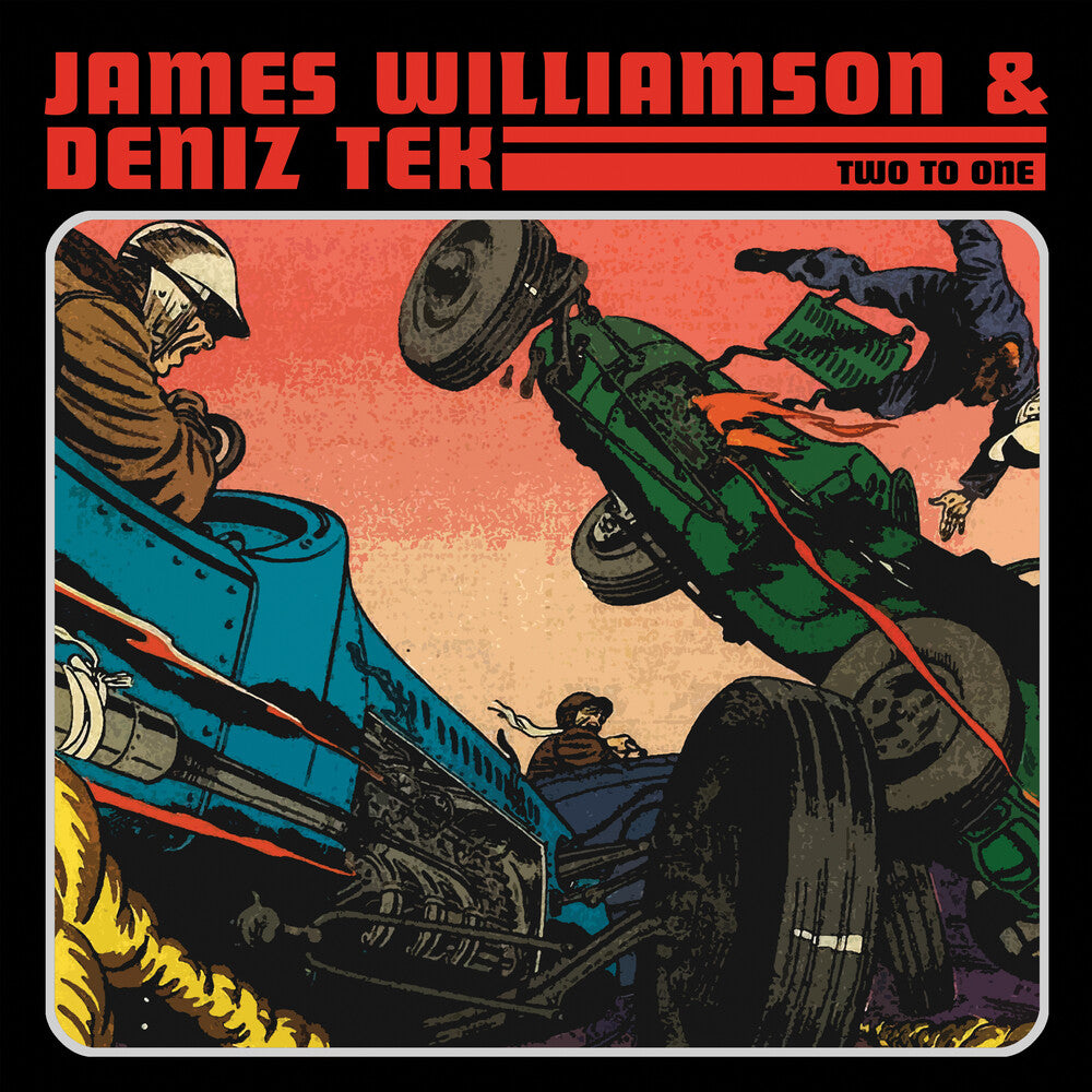 the album cover for James Williamson / Tak,Deniz - Two To One