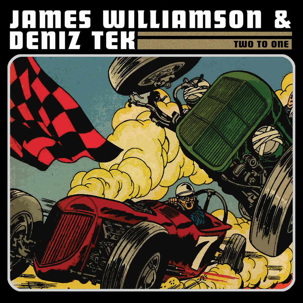 the album cover for James Williamson / Tak,Deniz - Two To One [Digipak]