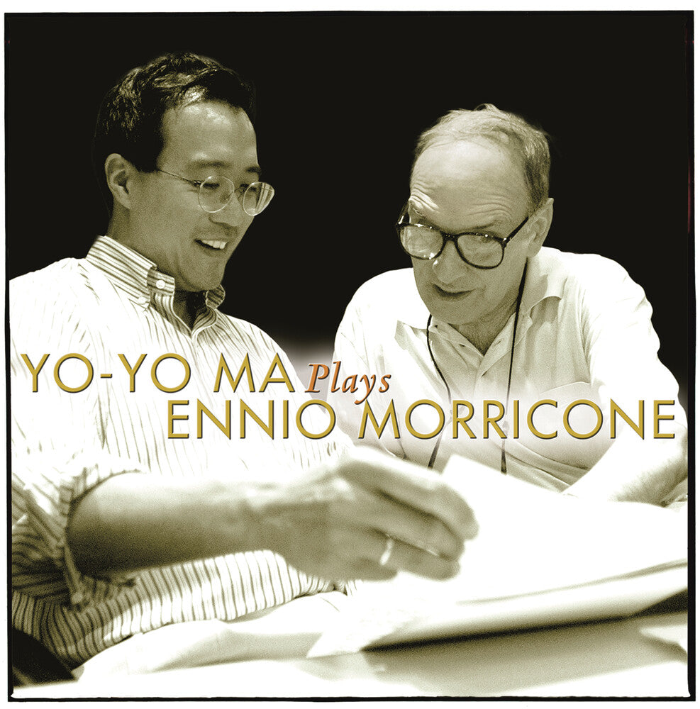 the album cover for Yo-Yo Ma - Plays Ennio Morricone [Vinyl]