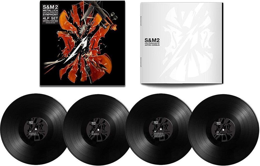 the album cover for Metallica - S&M2 [4LP]