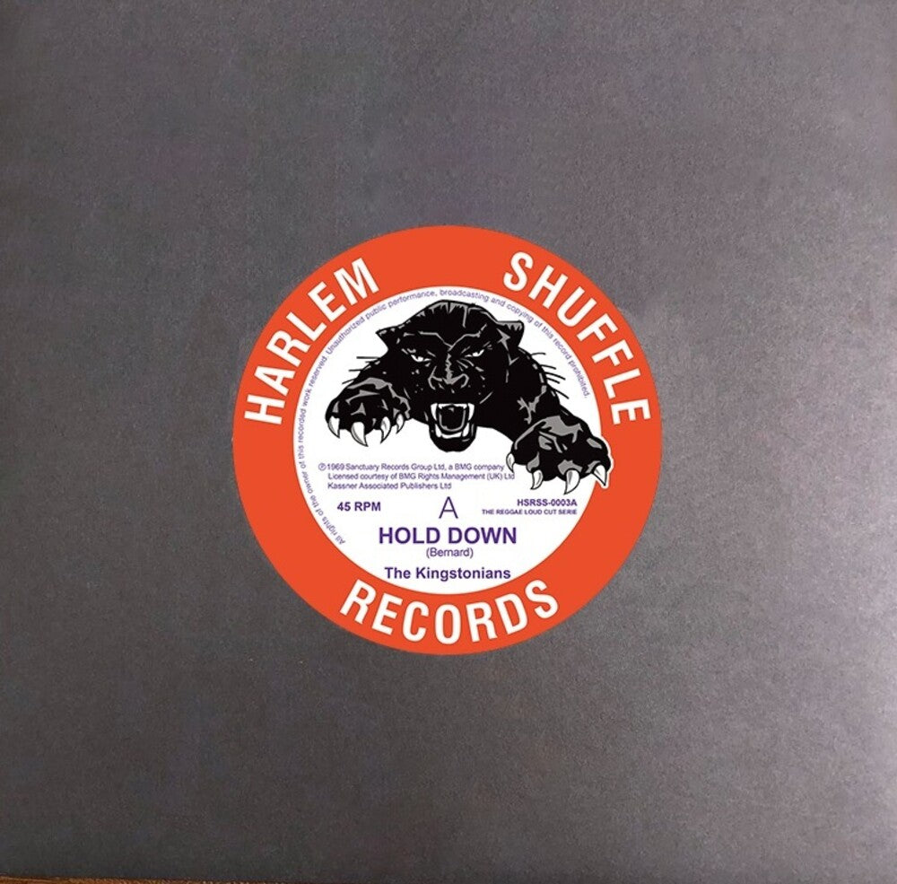 the album cover for Kingstonians - Hold Down / Nice Nice