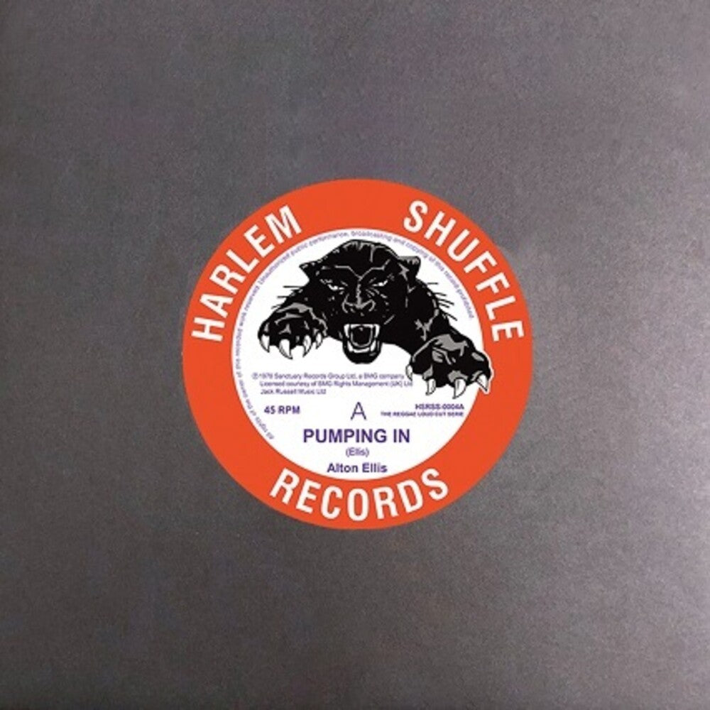 the album cover for Alton Ellis - Pumping In / Knock On Wood