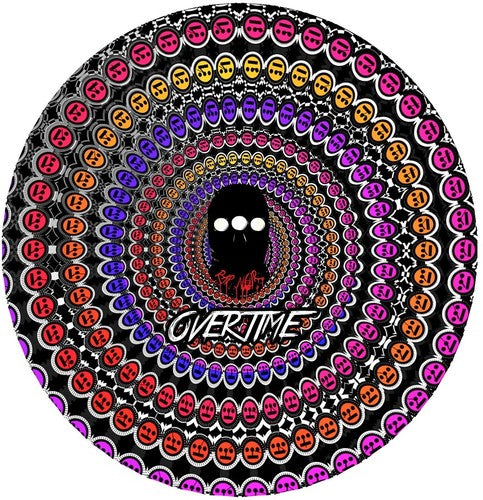the album cover for Rap Noir Tajai X Unjust - Overtime / Lift Off Ft. Pep Love (phonotropic)