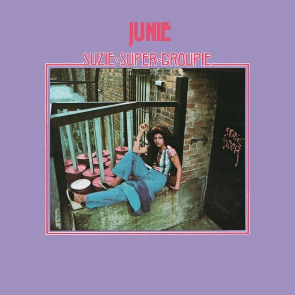 the album cover for Junie - Suzie Super Groupie