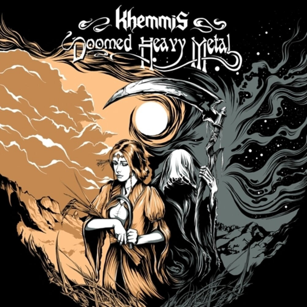 the album cover for Khemmis - Doomed Heavy Metal (Colored Vinyl) [Colored Vinyl]