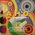 the album cover for Aho / Currie / Slobodeniouk - Sieidi / Symphony 5