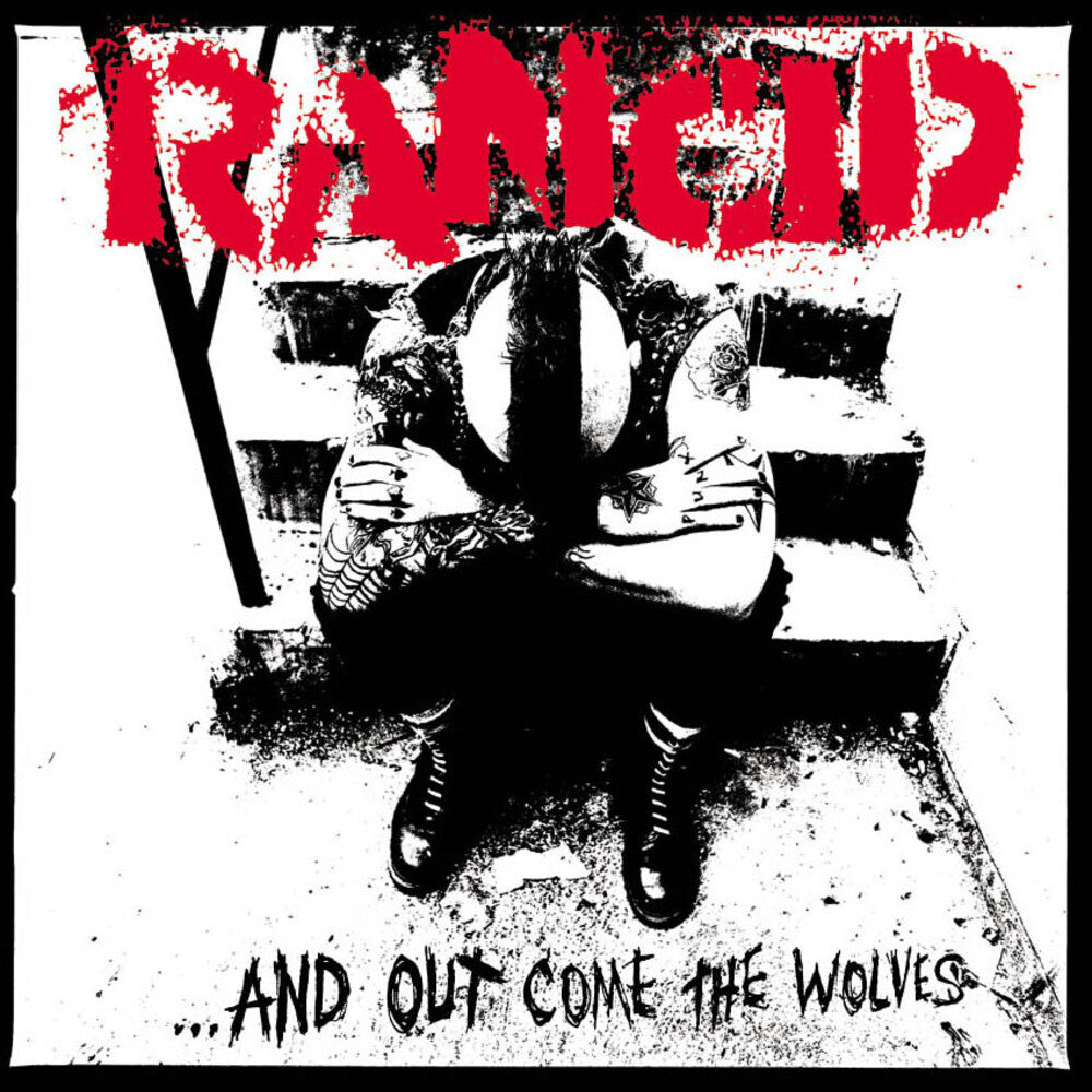 the album cover for Rancid - ...And Out Come The Wolves: 25th Anniversary Edition [Metallic Silver LP]