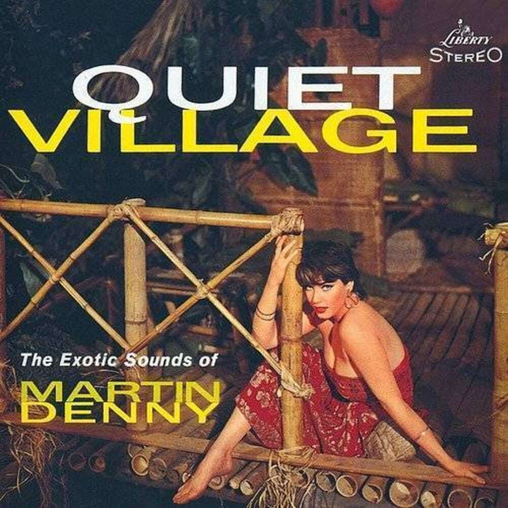 the album cover for Martin Denny - Quiet Village [Black Vinyl]