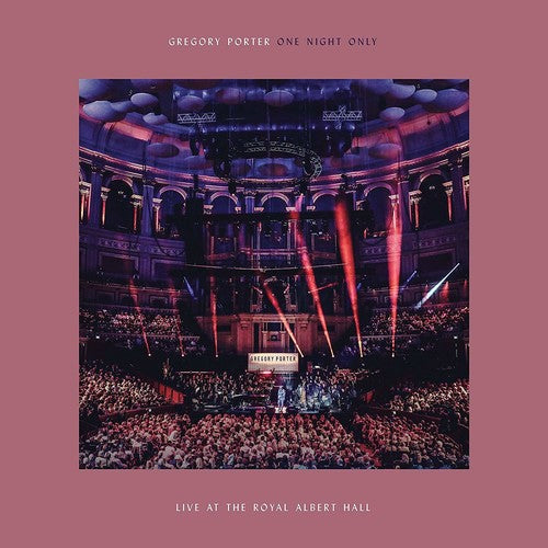 the album cover for Gregory Porter - One Night Only (Live At The Royal Albert Hall) [CD/DVD]